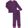 Maxomorra Pyjama Set Purple Landscape