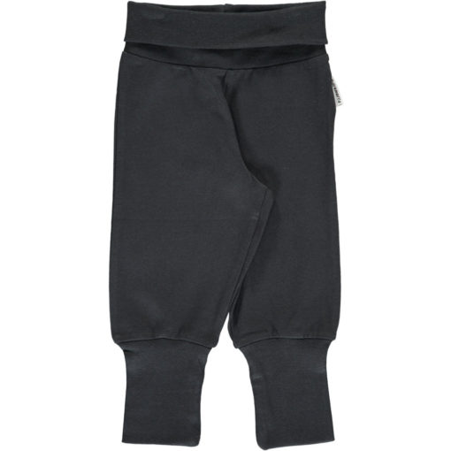 Maxomorra Pants Rib Black