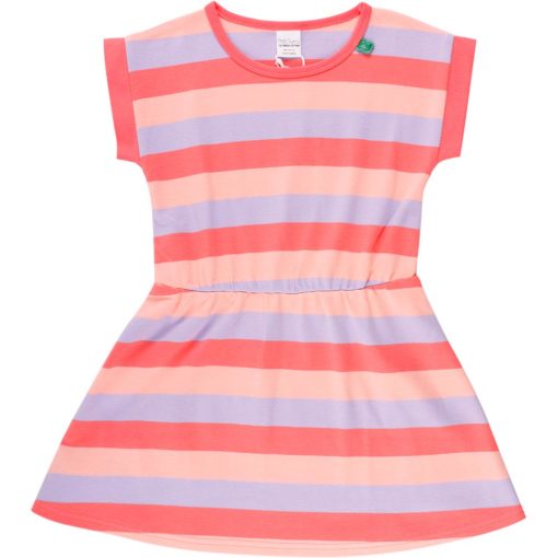 Fred's World Multi Stripe Dress coral