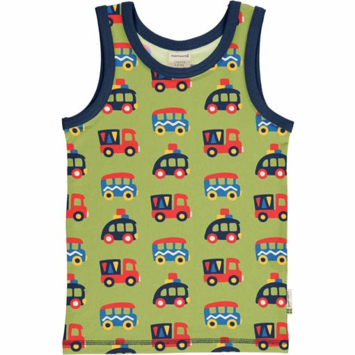 Maxomorra Tanktop Colourful Cars