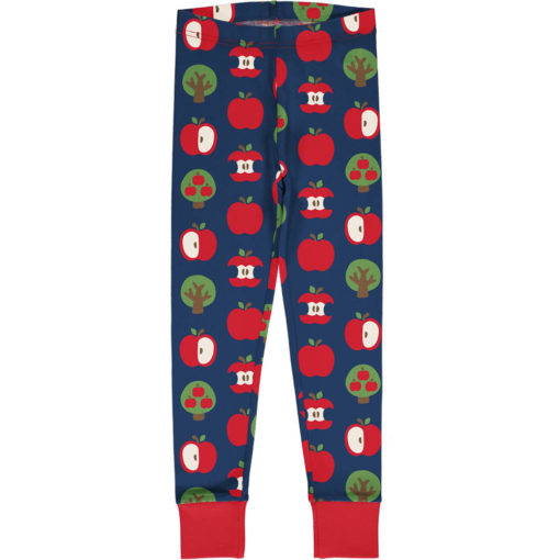 Maxomorra Leggings Cuff Apple