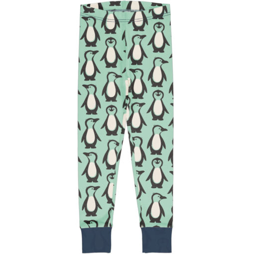 Maxomorra Leggings Cuff Penguin Family