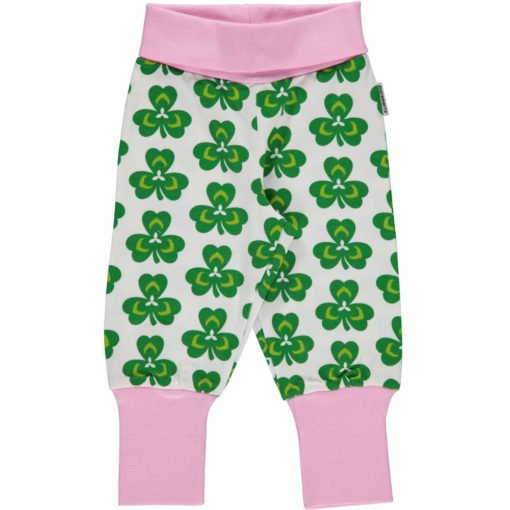 Maxomorra Pants Rib Clover