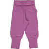 Maxomorra Pants Rib Light Purple