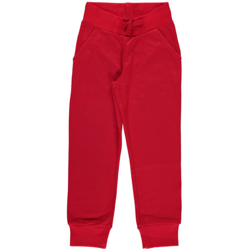 Maxomorra Sweatpants Red