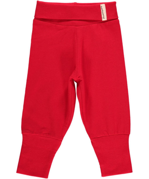 Maxomorra Pants Rib RED