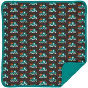 Maxomorra Blanket Velour Farmtruck