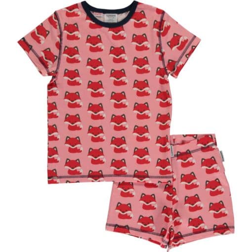 Maxomorra Pyjama Set SS Fox