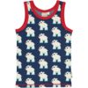 Maxomorra Tanktop Polar Bear