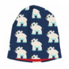 Maxomorra Hat Velour POLAR BEAR