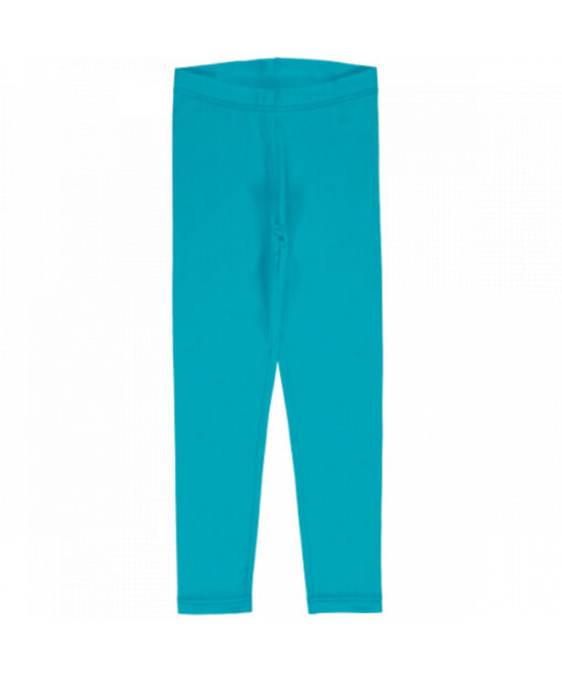 Maxomorra Leggings Solid TURQUOISE