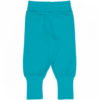 Maxomorra Pants Rib Solid TURQUOISE