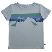 Enfant Terrible Shirt mit Dinodruck mint