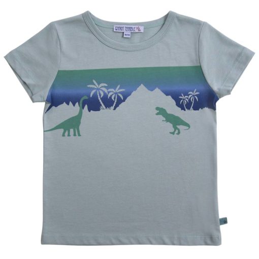 Enfant Terrible Shirt mit Dinodruck mint