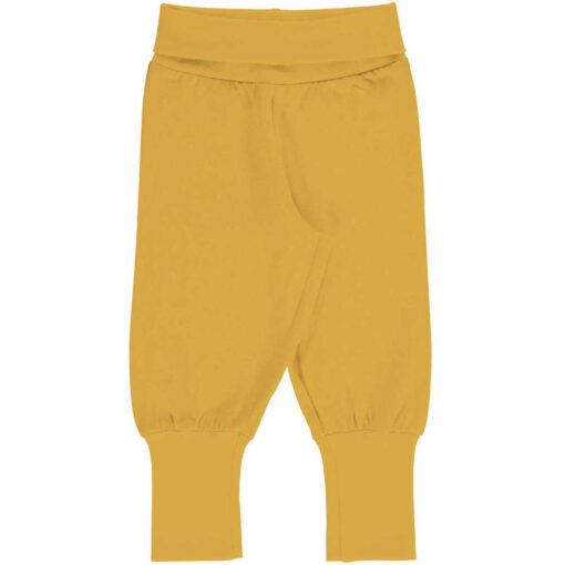 Maxomorra Pants Waist Solid Amber