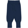 Maxomorra Pants Waist Solid Navy