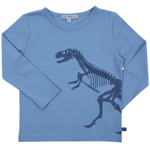 Enfant Terrible Langarmshirt mit Dinosraurierskelett Sky