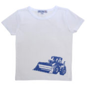 Enfant Terrible Shirt mit Radladerdruck white
