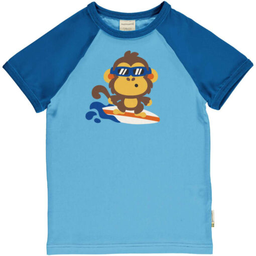 Maxomorra Top SS Raglan Monkey