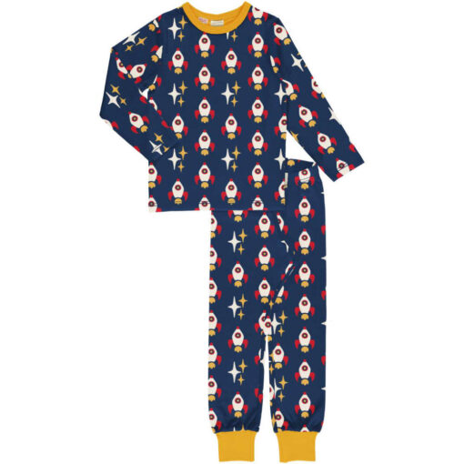 Maxomorra Pyjama Set LS Rocket