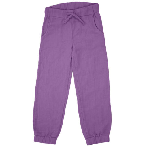 Maxomorra Pants Muslin Purple