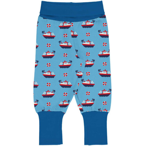 Maxomorra Pants Waist Fireboat