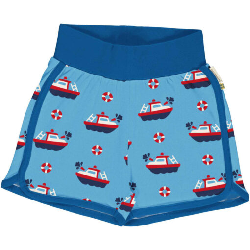 Maxomorra Runner Shorts Fireboat