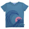 Enfant Terrible Shirt mit Wellendruck und Surfer