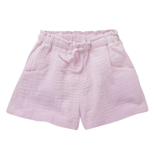 People Wear Organic Musselin Shorts lila