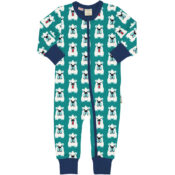 Maxomorra Rompersuit LS Arctic Bear