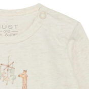 Hust & Claire Langarmshirt Alex Whisper Melange