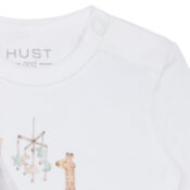Hust & Claire Langarmshirt Alex White