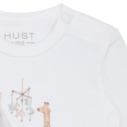 Hust & Claire Langarmshirt Alex White