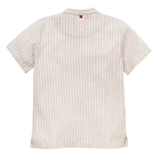 People Wear Organic Kurzarm-Hemd sand