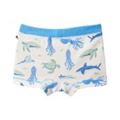 People Wear Organic 2-er Pack Boxershorts blau mix Sealife