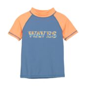 Color Kids Bade-T-Shirt coronet blue