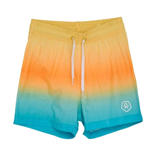 Color Kids Swim Shorts AOP & Magic orange pop