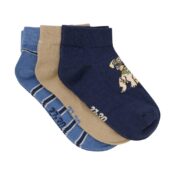 Minymo 3-er Pack Socken blue nights