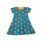 Maxomorra Dress Circle SS Party Monkey
