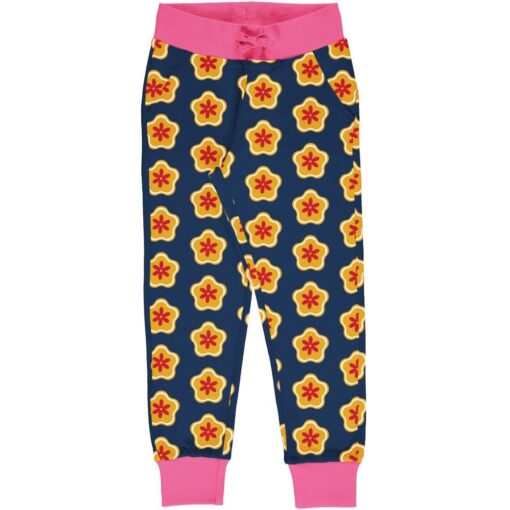Maxomorra Pants Jogger Lined Nordic Mullein