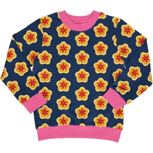 Maxomorra Sweater Lined Nordic Mullein