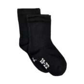 Minymo 2-er Pack Socken schwarz