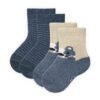 People Wear Organic 2-er Pack Frottee-Socken indigoblau mix
