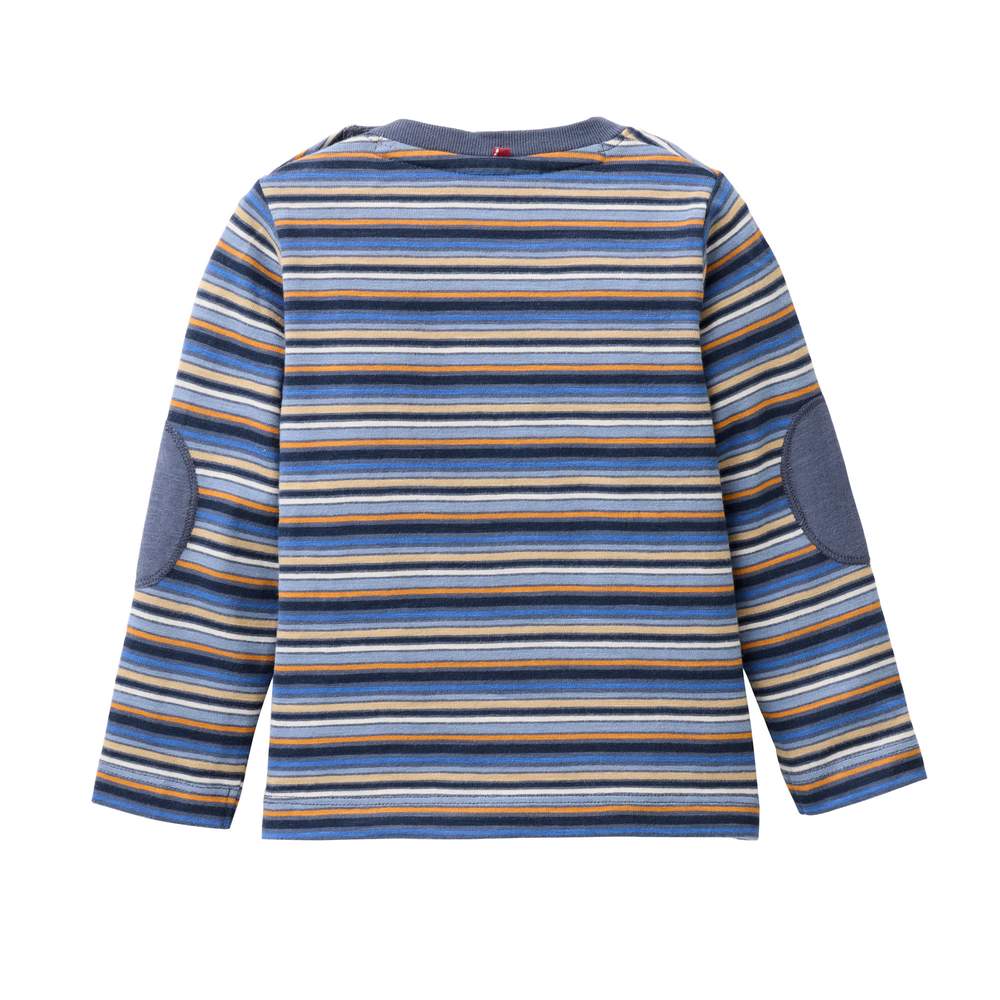 People Wear Organic Langarm-Shirt bunt geringelt