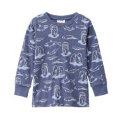 People Wear Organic Pyjama Arktische Tiere nachtblau