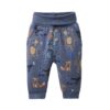 People Wear Organic Sweat-Hose Waldtiere indigoblau