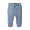 People Wear Organic Sweat-Hose rauchblau melange
