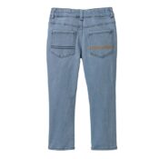 People Wear Organic Twill-Hose stretch blaugrau