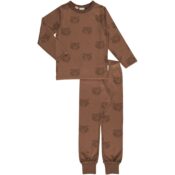 Maxomorra Pyjama Set LS Mono Bear
