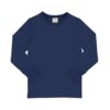 Maxomorra Top LS Solid navy